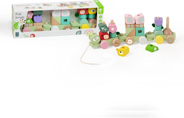 Image du produit Classic World Nachziehzug Dschungel