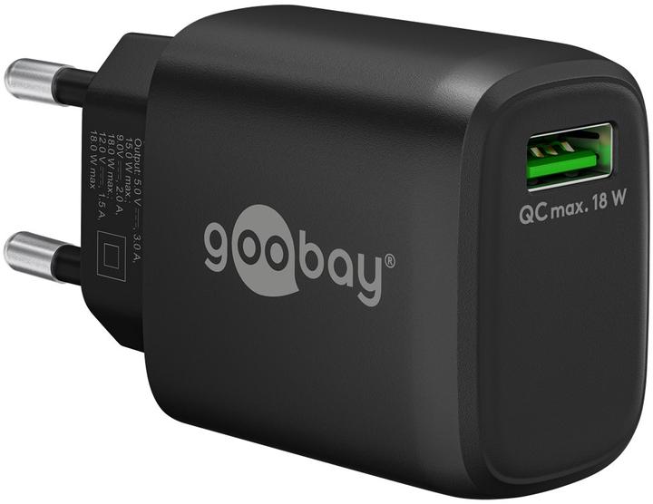 Actual product image Goobay USB A Quick Charger QC 3.0 (18 W)