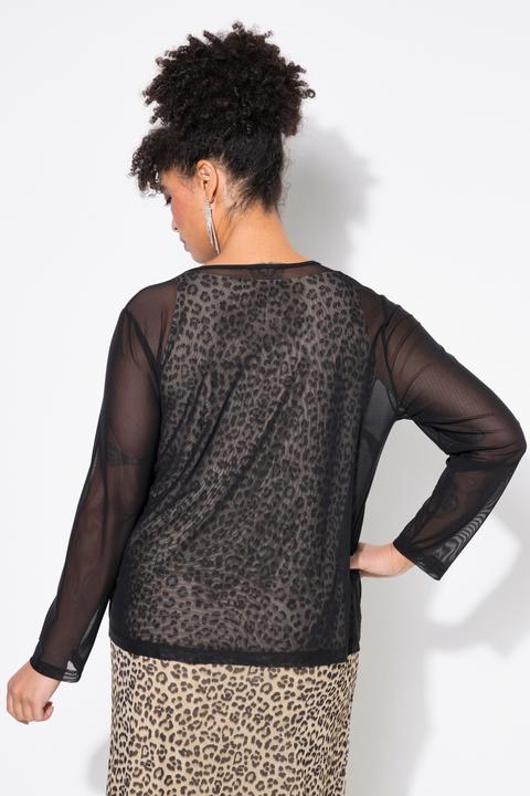 Produktbild Miamoda Mesh-Jacke, A-Linie, Bindeband (46)