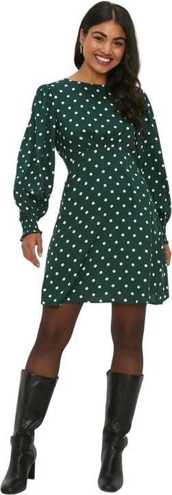 Immagine prodotto Dorothy Perkins Mini Abito A Pois Polsino Arricciato Donna (42)