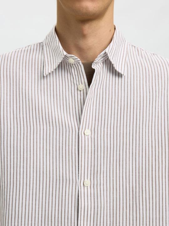 Immagine prodotto Selected Regular Fit Bluse aus Leinengemisch (M)