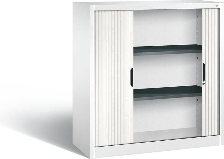 Produktbild C+P Rollladenschrank mit Horizontal-Jalousie (120 x 42 x 123 cm)
