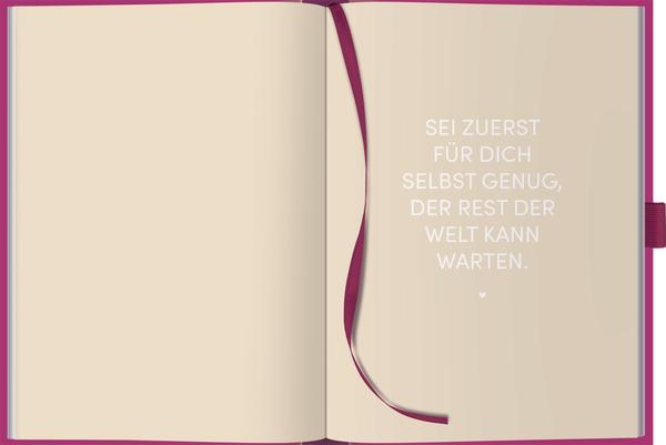 Produktbild Self-care-Tagebuch Fuchsia (A5, Blanko, Harter Einband)