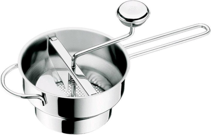 Produktbild WMF Passiermühle 19x11,5cm zerlegbar 3 Lochscheiben Gourmet Cromargan Edelstahl