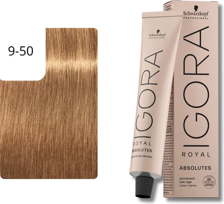 Image du produit Schwarzkopf Professional Igora Royal Absolutes Couleur permanente Crème (Blond)