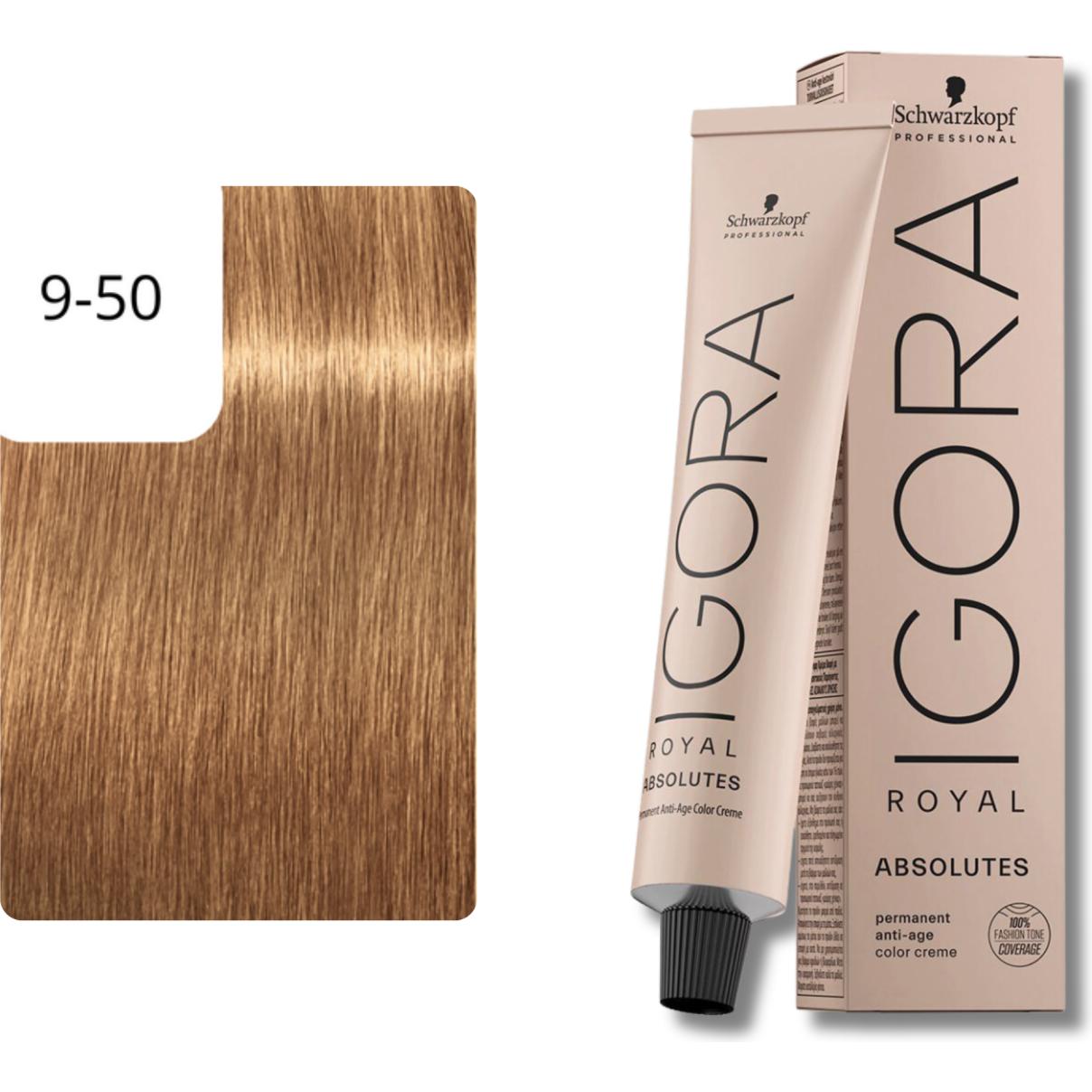 Thumbnail - Schwarzkopf Professional, Haarfarbe, Igora Royal Absolutes Permanent Color Creme (Blond)