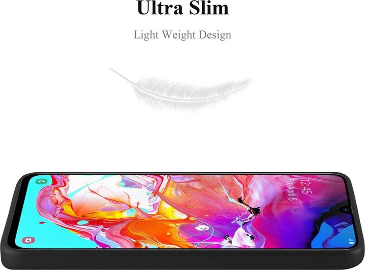 Immagine prodotto Cadorabo Copertura metallica opaca in TPU (Samsung Galaxy A70, Samsung Galaxy A70S)