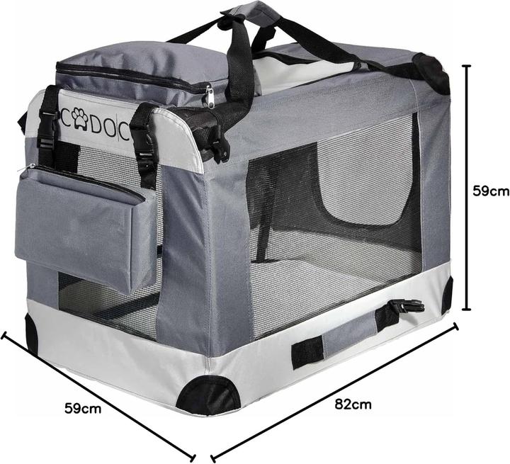 Actual product image Cadoca Transport box S (Dog, Foldable)