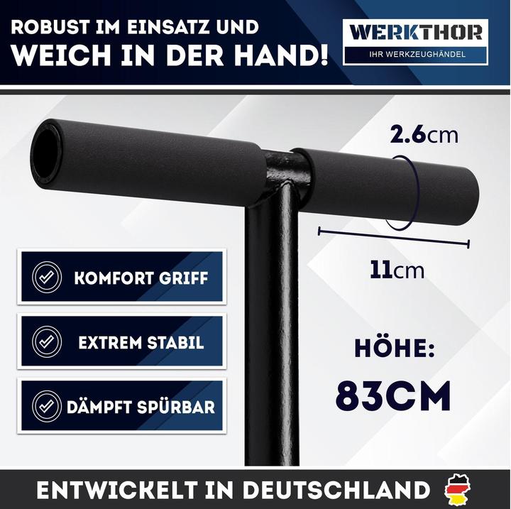 Actual product image Werkthor Floor tamper