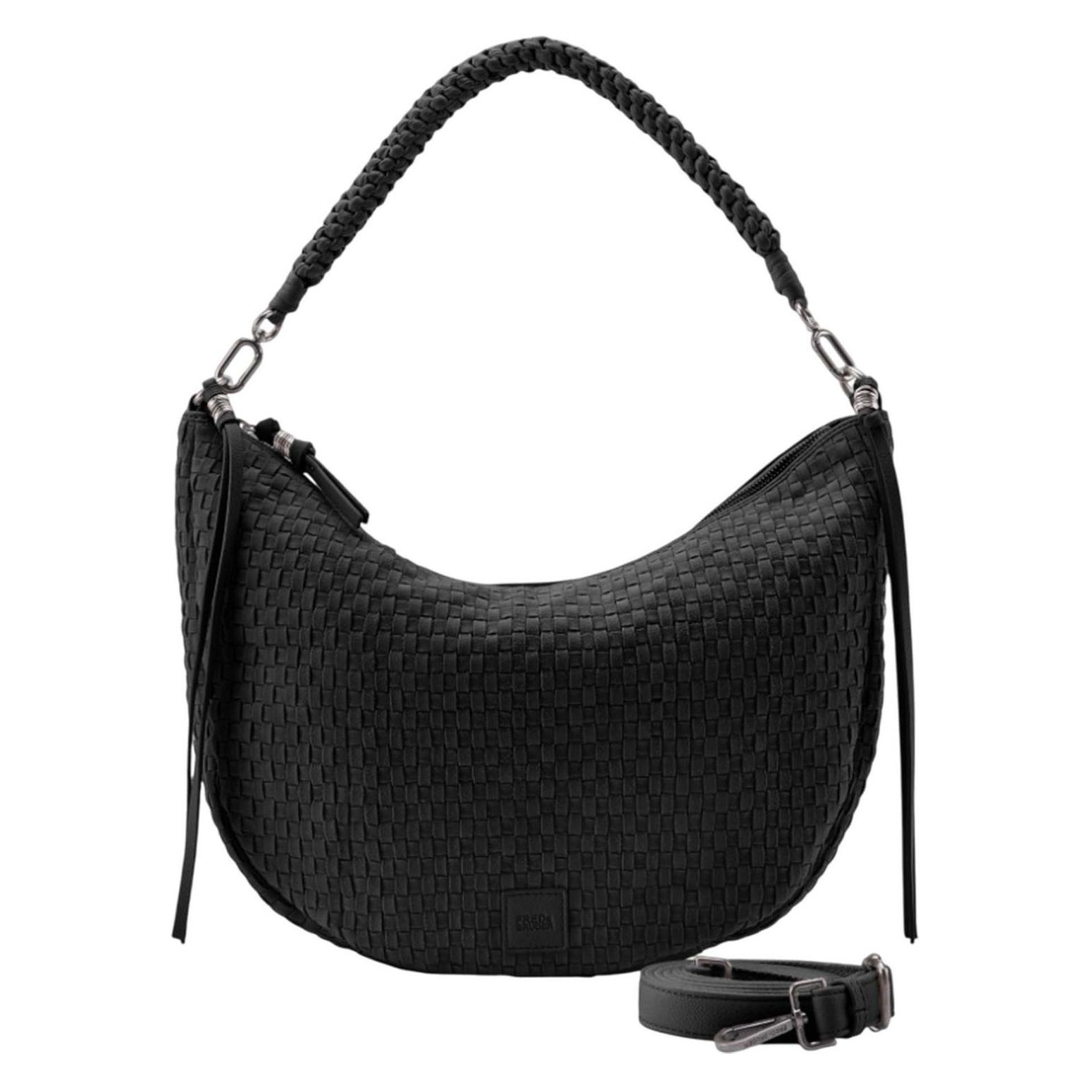 FredsBruder, Damen, Handtasche, Natural Flow Hobo Bag, Schwarz