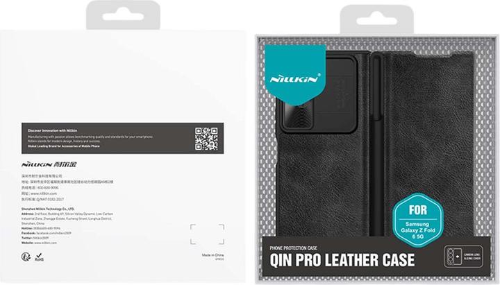 Produktbild Nillkin Qin Pro Leather Case Series Hülle (Samsung Galaxy Z Fold6)