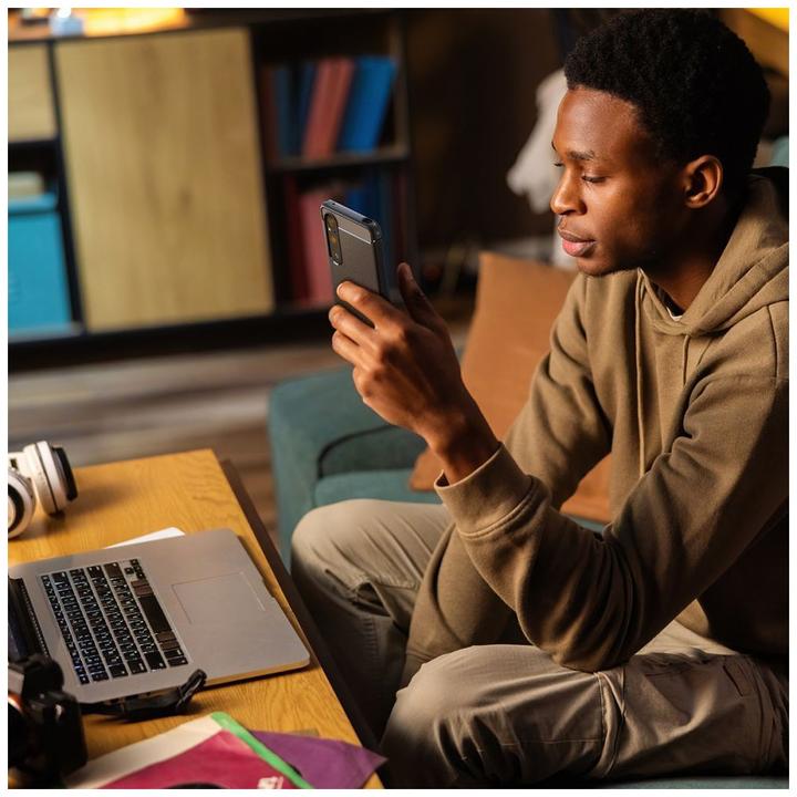 Actual product image Spigen Rugged Armor Xperia 1 VI Case Matte Black (Sony Xperia 1 VI)