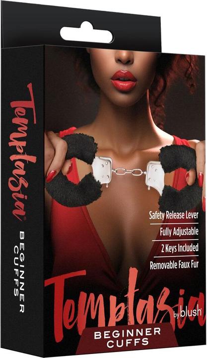 Produktbild Blush Temptasia Beginner Cuffs - Lightweight Metal Handcuffs with Safety Release - Fully Adjustable