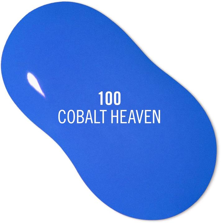 Produktbild Rimmel London Super Gel ohne UV/LED Versiegelung (100-Cobalt Heaven, Gel-Effekt Nagellack)
