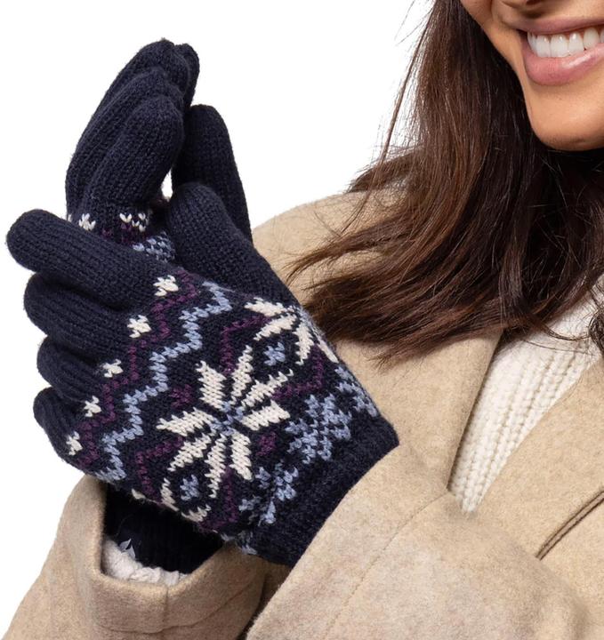 Actual product image Heat Holders Gestrickte Wärmeisolierte handschuhe Für Den Winter (M, S)
