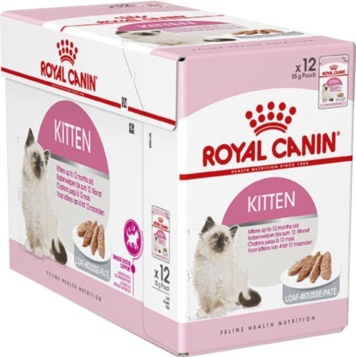 Produktbild Royal Canin Kitten Mousse (Junior, 12 Stk., 1020 g)