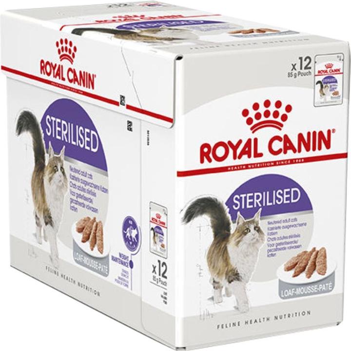 Actual product image Royal Canin Sterilised mousse (Adult, 12 pcs., 85 g)