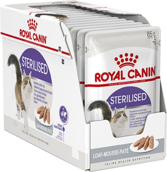 Actual product image Royal Canin Sterilised mousse (Adult, 12 pcs., 85 g)