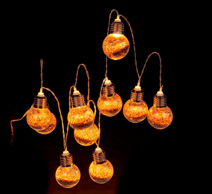 Actual product image Out of the blue Fairy Lights Glitter Bulbs (1.70 m)