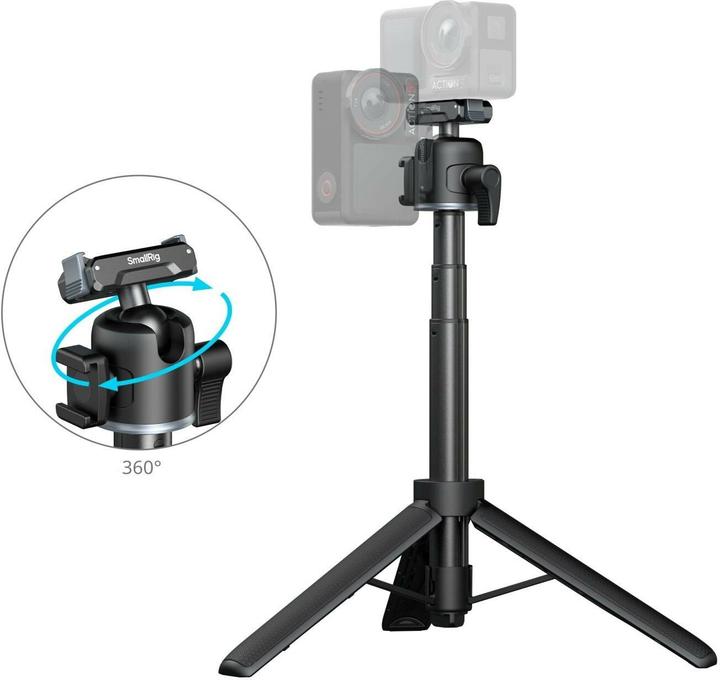 Actual product image SmallRig Smartphone-Stativ Grip-Stativ für Action-Kameras (Metal)