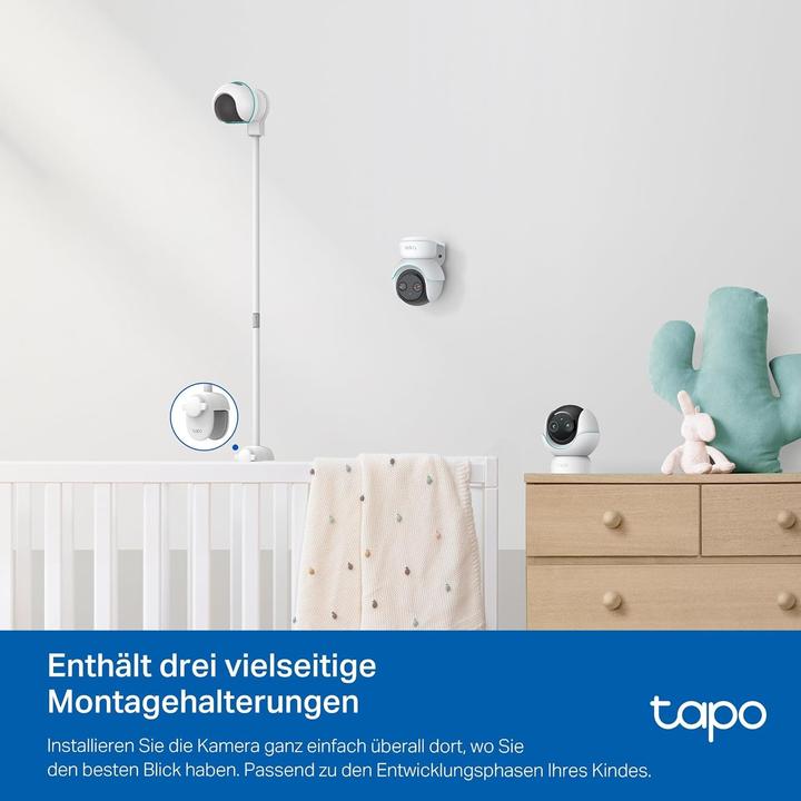 Actual product image TP-Link Tapo C840 Dual-Objektiv Smart Baby Kamera (1920 x 1080 Pixels, 2560 x 1440 Pixels)