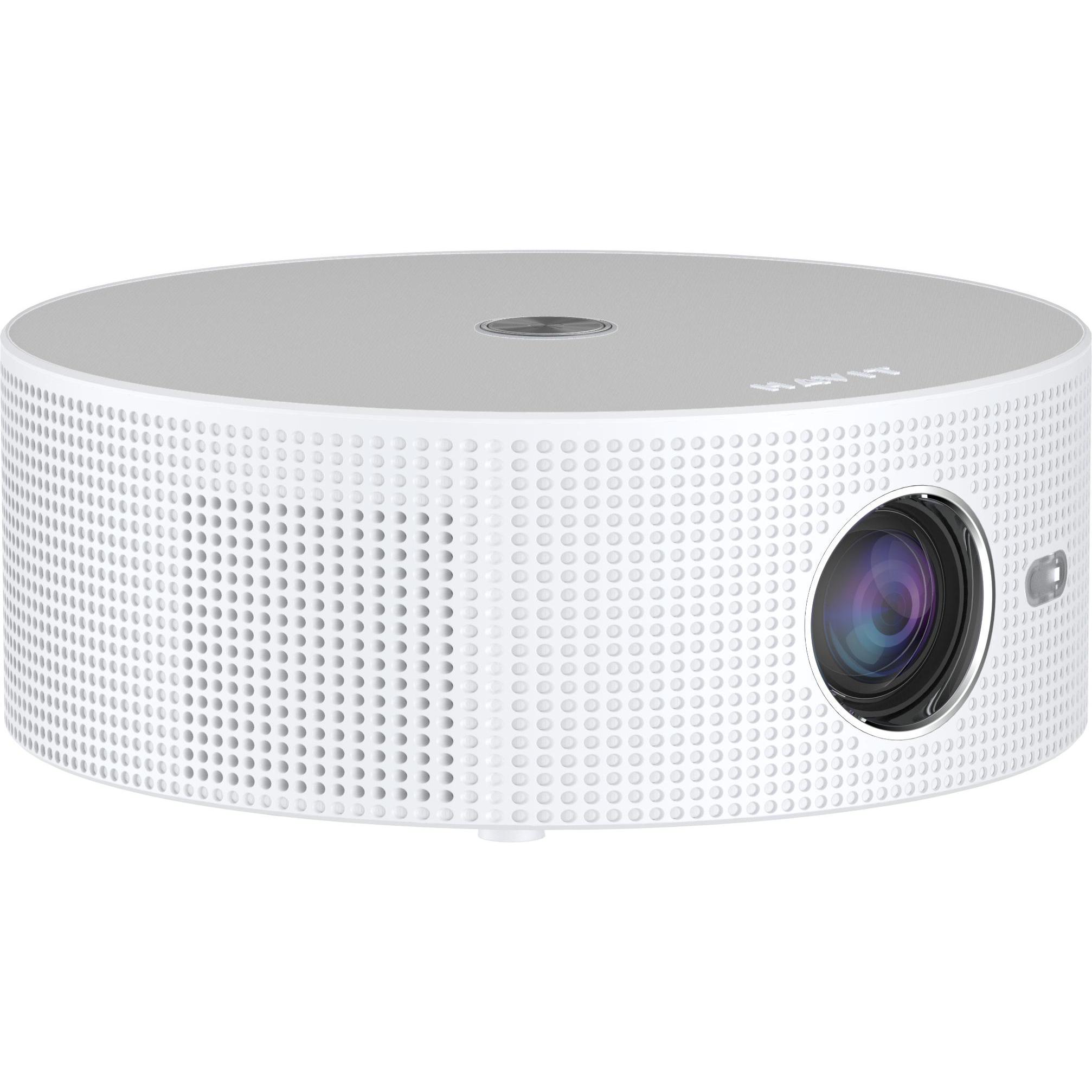 Havit PJ217-EU Smart Life Series Projector (white) (HD ready, 180 lm), Beamer, Weiss