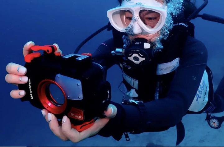 Actual product image Olympus PT-059 (TG-6+7) (Underwater housing)