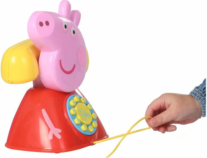 Actual product image HTI Peppa Pig pull-along phone