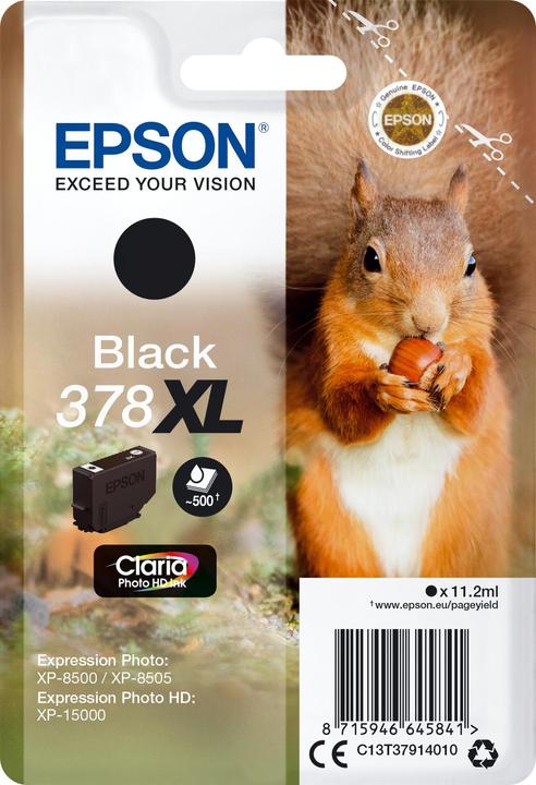 Produktbild Epson 378XL (BK)