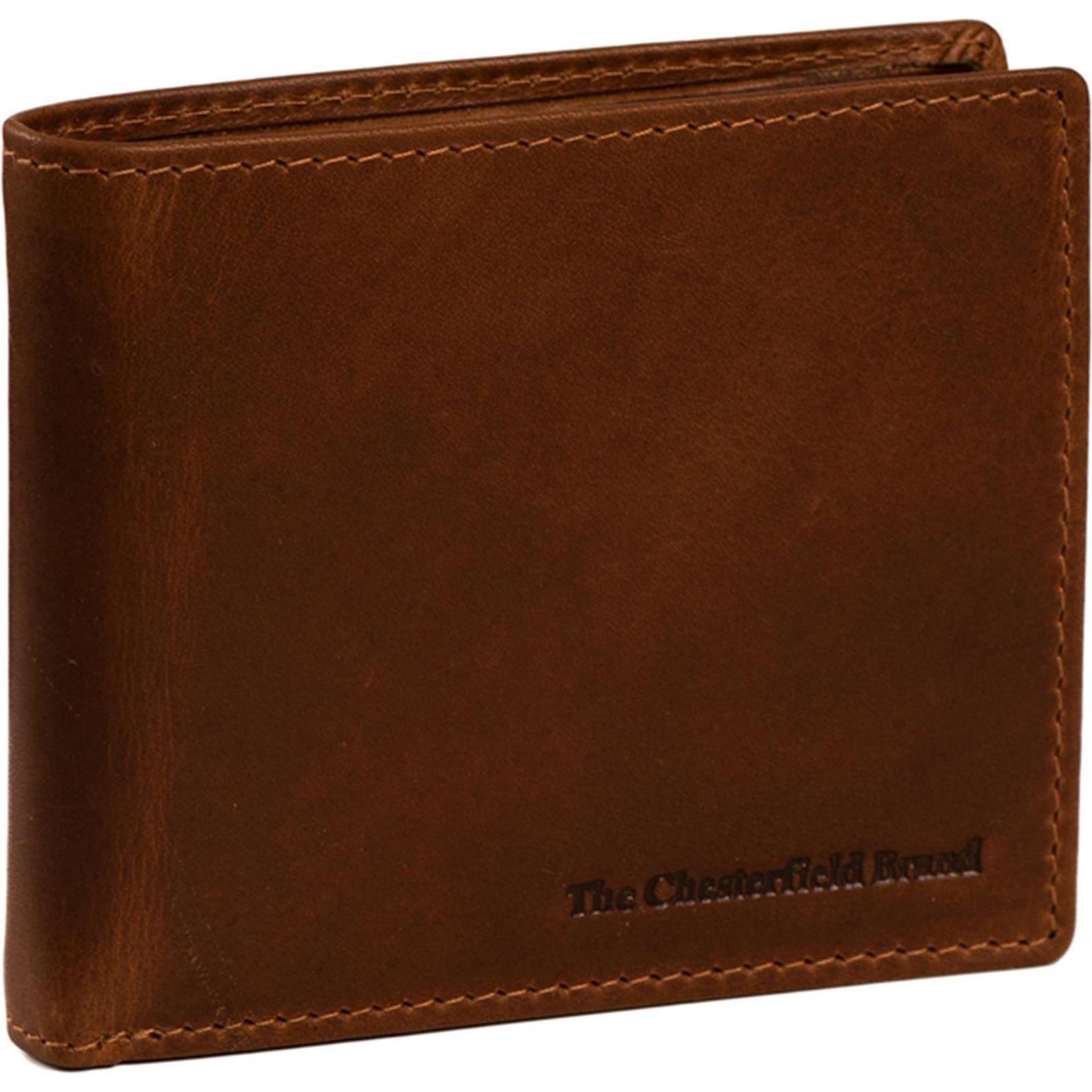 The Chesterfield Brand, Herren, Portemonnaie, Ralph Geldbörse RFID Schutz Leder 10 cm, Braun