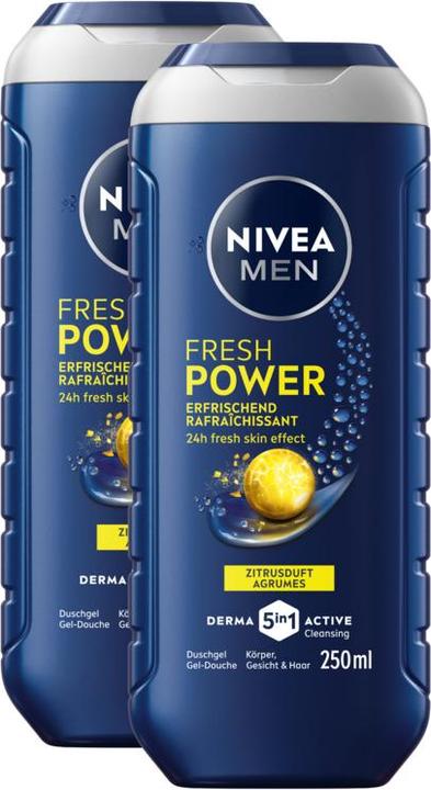 Produktbild NIVEA MEN Power duo (500 ml)