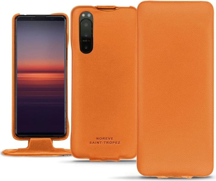 Noreve Lederschutzhülle vertikal (Sony Xperia 5 II)