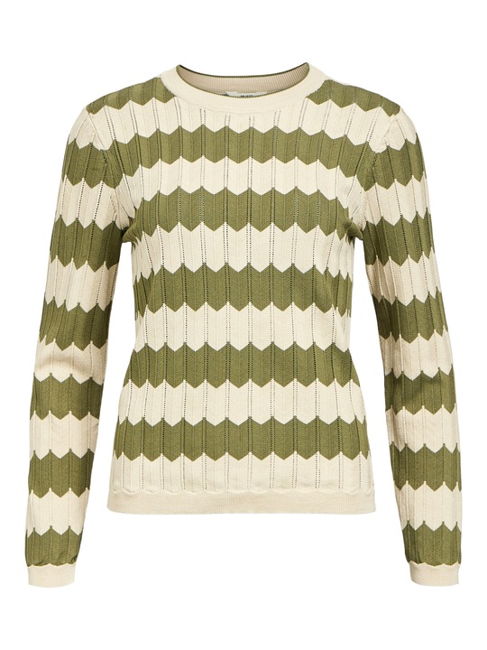 Immagine prodotto Object Gestreifter Strickpullover (M)