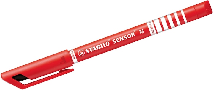 Produktbild STABILO ® Fineliner SENSOR® medium 0,7mm rot (Rot, 1 x)