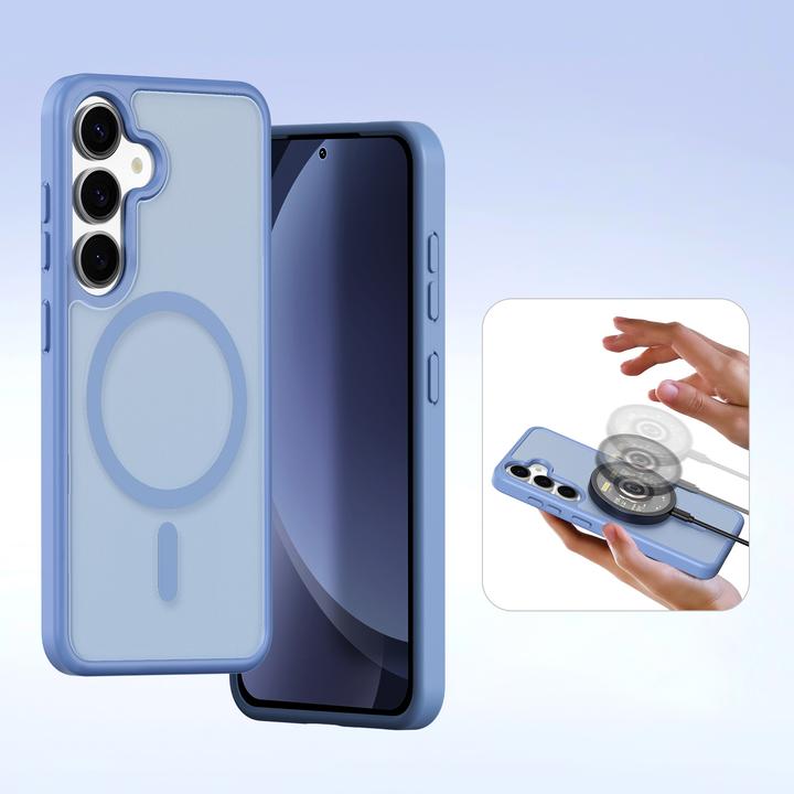 Produktbild Dux Ducis Lawa Series MagSafe Kunstleder Bookcover Hülle (Samsung Galaxy S25+)