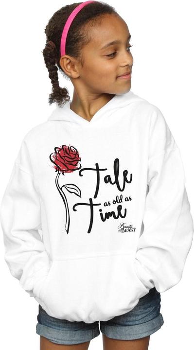 Produktbild Disney Tale As Old As Time Rose Kapuzenpullover Mädchen (140, 146)