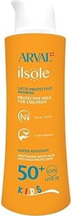 Immagine prodotto Arval Ilsole Latte Protettivo per Bambini Spf 50 - 150 Ml (Latte solare, SPF 50, 150 ml, 0.15 g)