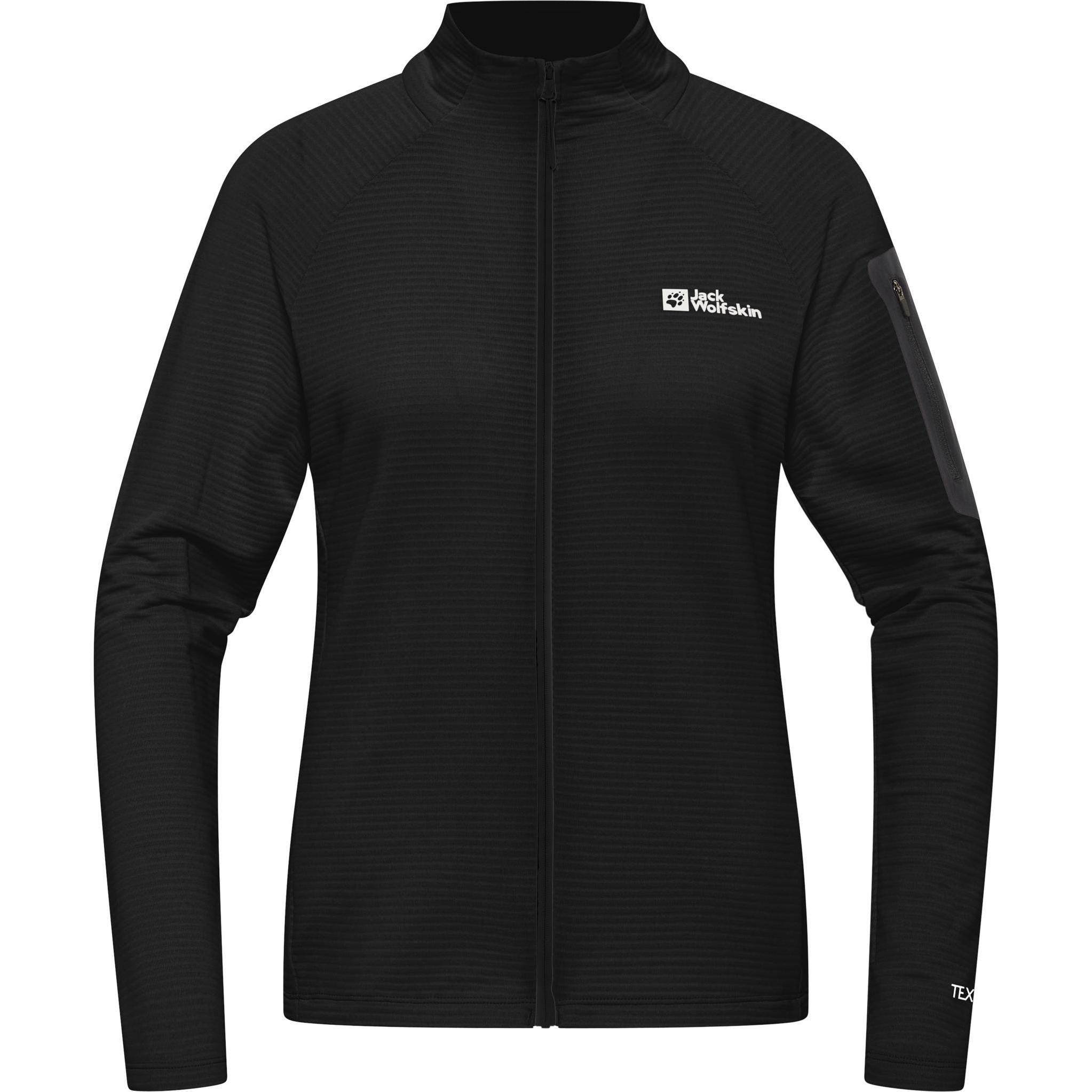Jack Wolfskin, Damen, Jacke, Prelight Fz W (L), Schwarz, L