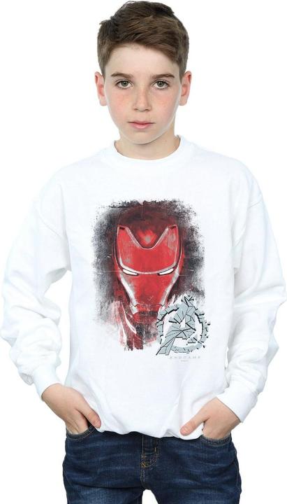 Produktbild Avengers Endgame Iron Man Brushed Sweatshirt Jungen (140, 146)