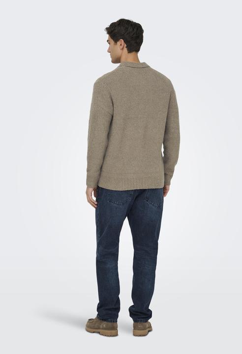 Immagine prodotto Only & Sons Onsdale Rlx Ls Polo Knit Noos (XS)