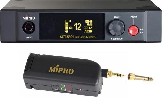 Produktbild Mipro ACT-5801 1-Kanal-Empfänger mit MT-58 Stecksender
