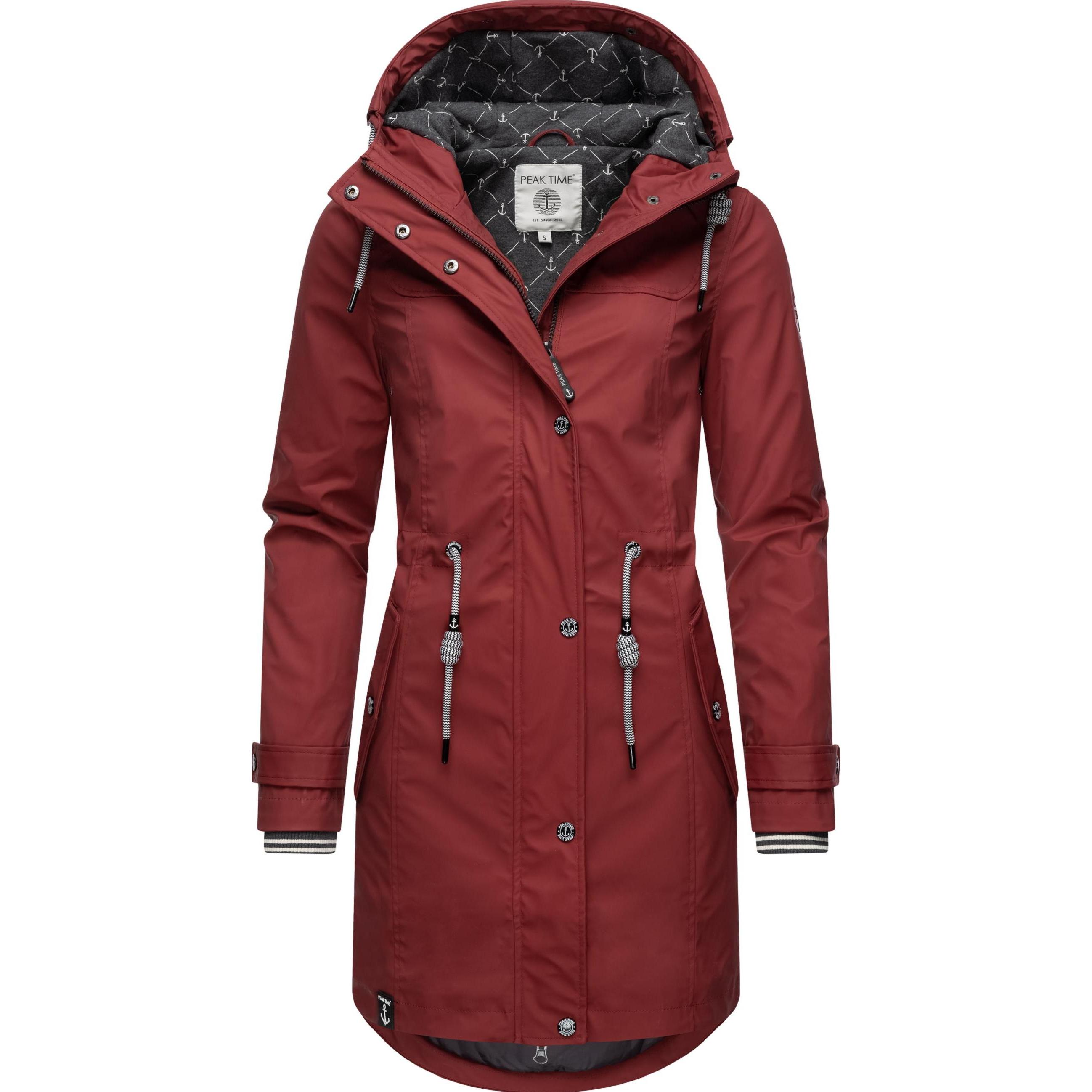 Peak Time, Damen, Jacke, L60042 (3XL), Rot, 3XL