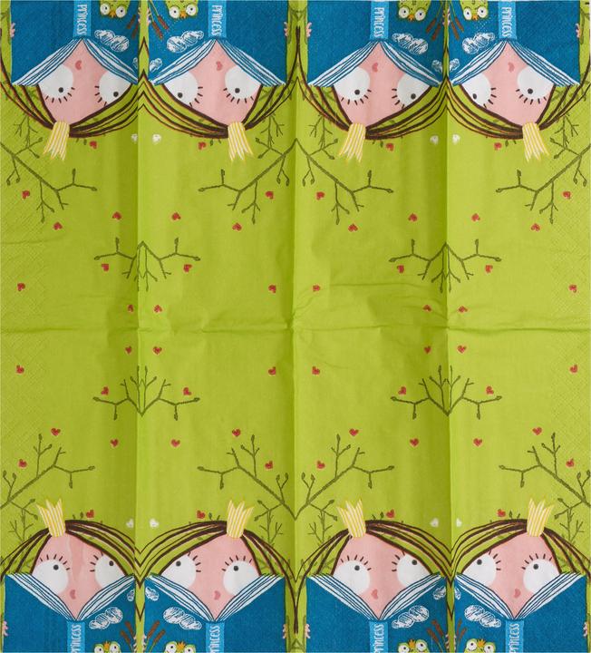 Immagine prodotto Paper + Design Papiertaschentücher "Princess and Book"
