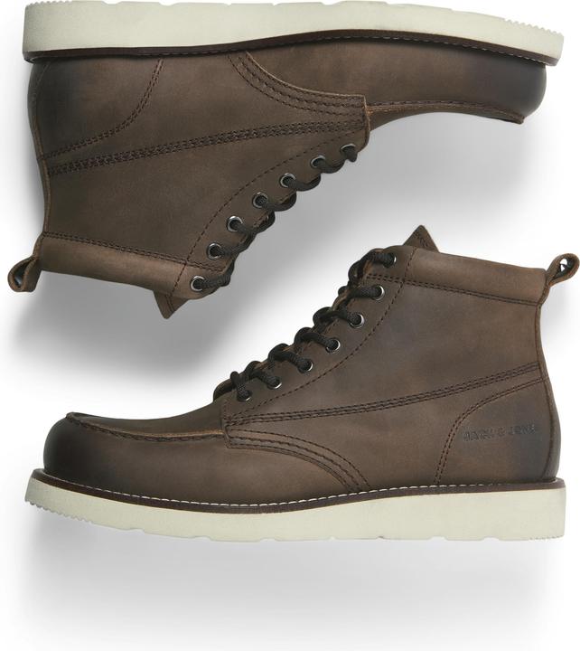 Actual product image Jack & Jones Jfwtoronto Leather Boot Styd Ln (46)