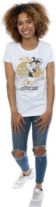Actual product image Looney Tunes Womens/Ladies Pepe Le Pew Odorizer Cotton T-Shirt (L)