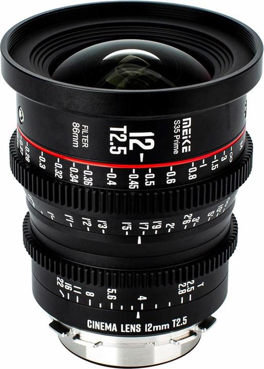その他 Meike Prime 12mm T2.5 Super 35 PL Meike 12mm T2.5 Super 35 Prime Cinema Lens PL Mount - Galaxus