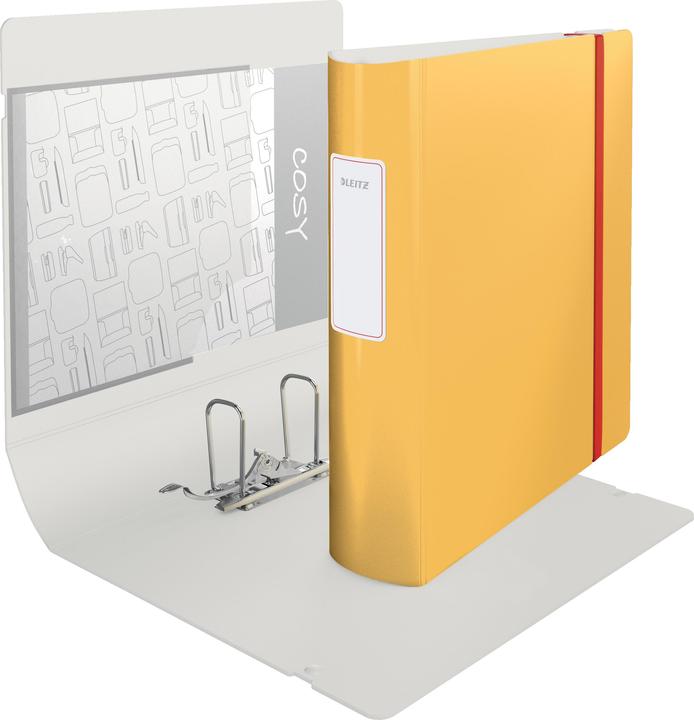 Actual product image Leitz Folder 180° Active Cosy 82 mm, Yellow (A4, 82 mm, 1 Piece)