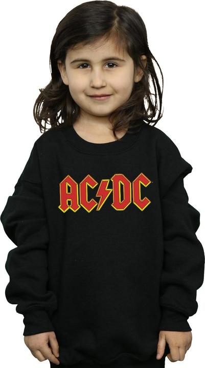 Immagine prodotto AC/DC Red Logo Felpa Ragazze (152, 158)