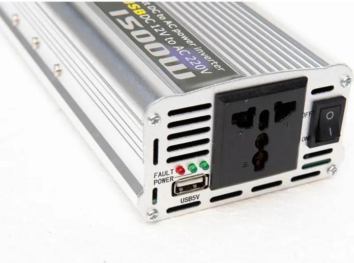 Produktbild Autosolar 1500W Wechselrichter 12V-DC zu 220V-AC