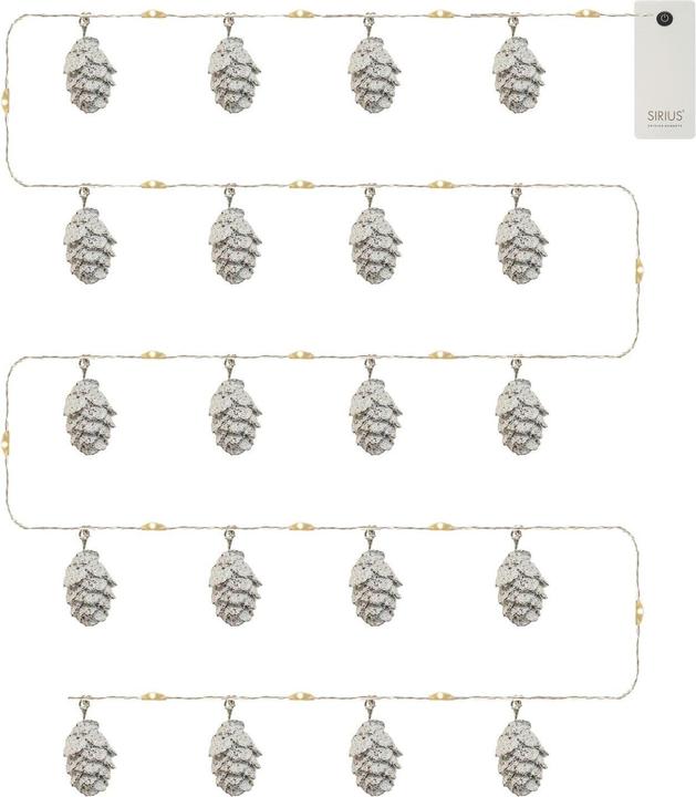 Produktbild Sirius LED-Lichterkette Molly Cone, 20 LEDs, 2 m, Schnee (2.25 m)